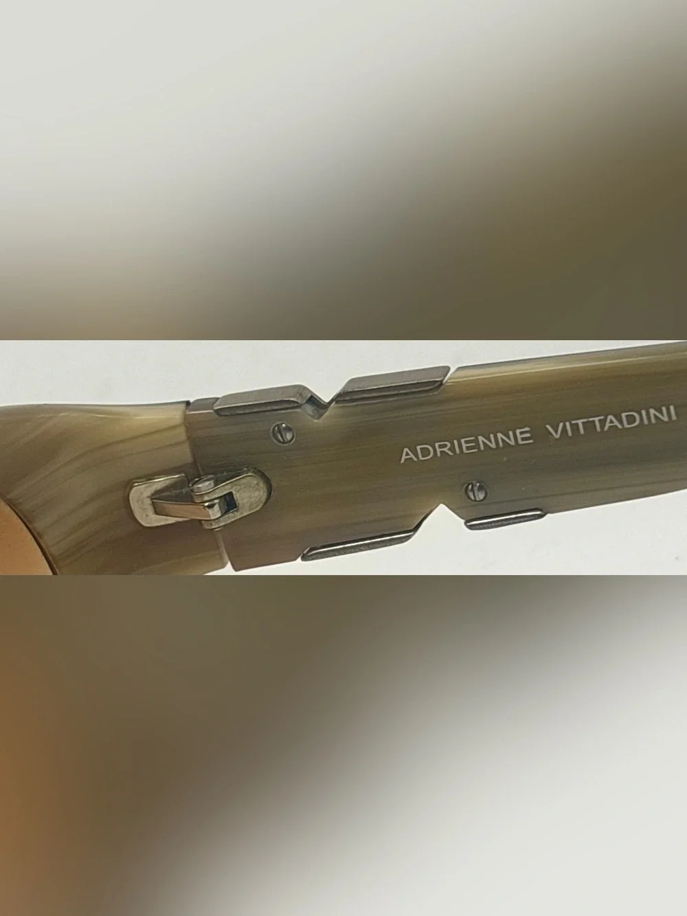Adrienne Vittadini AV5055S Brown Oval Sunglasses Frames Only